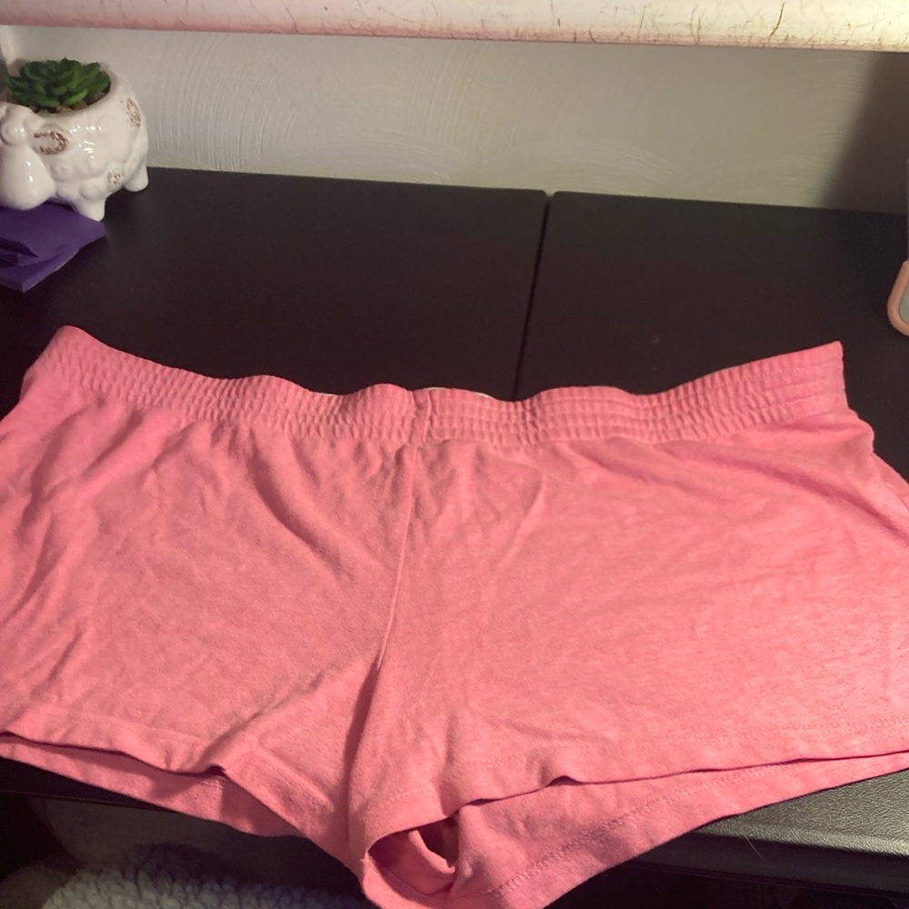 Casual Pink Lounge Shorts